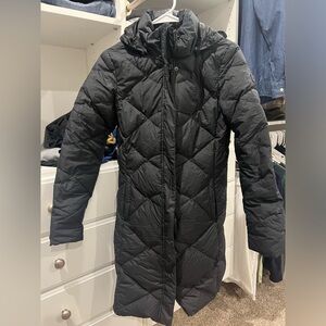 North Face long puffer coat women’s PXS